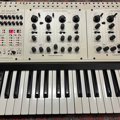 Oberheim TVS-Pro 49-Key 2-Voice Synthesizer 2015 - 2018 - Black / White image 3