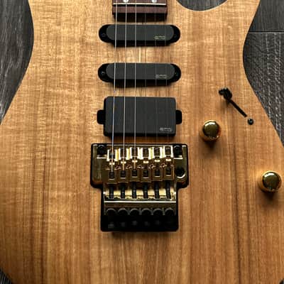 2021 Ibanez RG6PKAG Koa Top & EMG's Reb Beach Vibes image 4