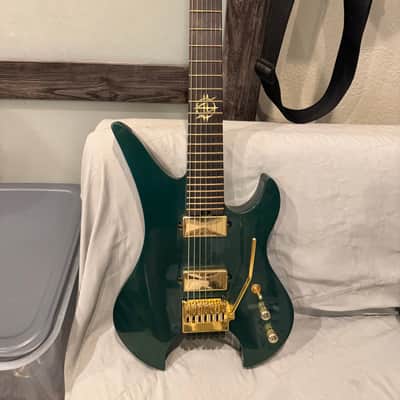 Schecter Synyster Gates Custom-7 TR 2024 - Present - Oak Green Metallic image 1