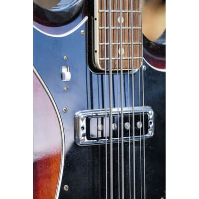 1969 Hagström H 8 8-string Bass sunburst image 14