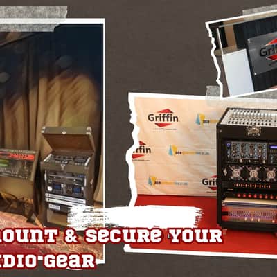Rack Mount Cabinet Flight Case - Studio Mixer DJ Booth Cart Stand AMP Stage Gear image 11