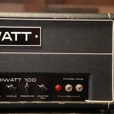 1974 Hiwatt DR103 Custom Hiwatt 100 Head image 4