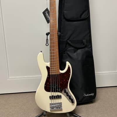 Sadowsky MetroExpress Hybrid P/J Bass 5-String with Pau Ferro Fretboard - Olympic White image 1