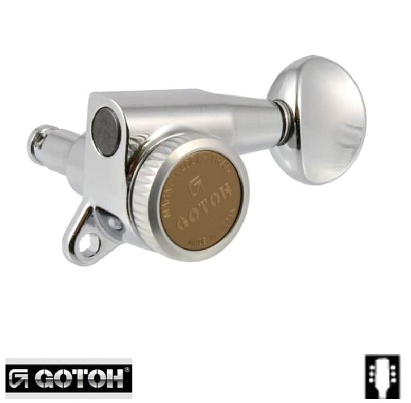 Gotoh SG381 MGT 3X3 Chrome Locking Guitar Tuners TK-0938-010 image 1