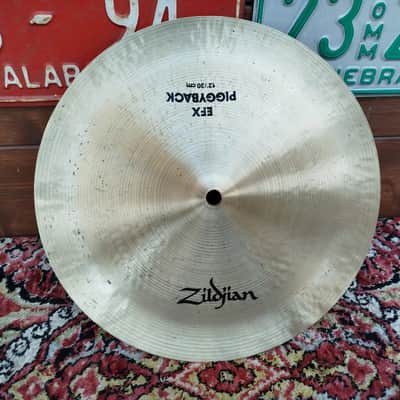ZILDJIAN A 12" EFX Piggyback, 1990s, usato. image 4