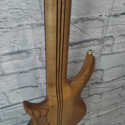 Custom Made Through Neck 6 String Bass Guitar image 11