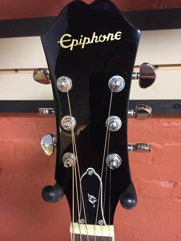Epiphone AJ-200S N Solid Spruce Top | Reverb