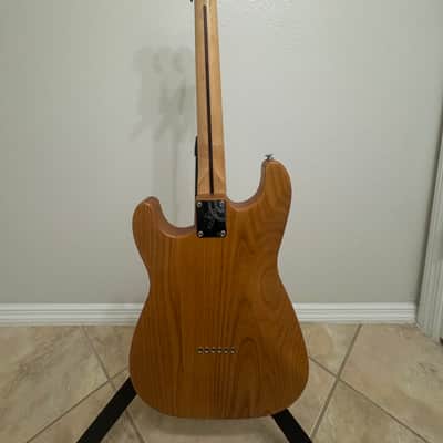 Partscaster Thinline S-Style - Natural w/ Fender Fat 50's & Mite Neck (Semi-Hollow Fender Strat) image 5