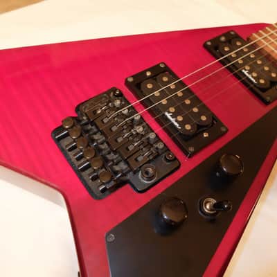 Jackson Performer RR Randy Rhoads Flying V Electric Guitar Flamed Top NICE image 3