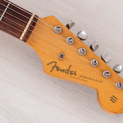 1983 Fender Stratocaster '62 Vintage Reissue JV ST62-65 Candy Apple Red 100% Original, Japan MIJ Fujigen image 4