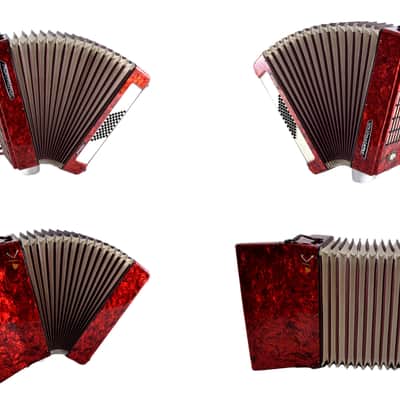 TOP Quality, German Made Piano Accordion Weltmeister Stella 48 bass, 5 switches+Original Hard Case&Shoulder Straps - Accordian, Fisarmonica image 23