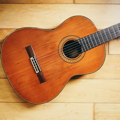1970s Ryoji Matsuoka M40 – Handcrafted in Japan| Solid Top | Low Action | Vintage Classical Tone image 1