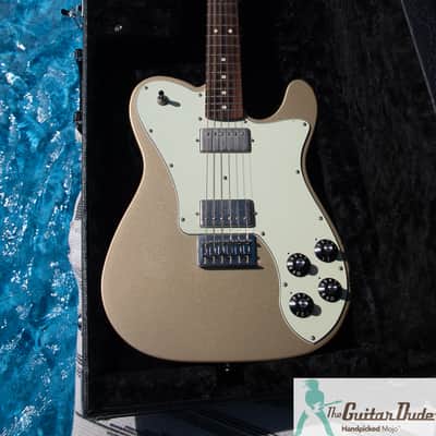 Fender Chris Shiflett Artist Series Signature Telecaster Deluxe - Shoreline Gold - Pro Set Up w Perfect Frets/Action/Intonation!$! image 10