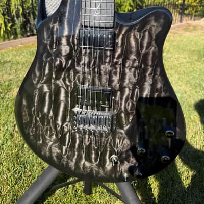 Emerald Virtuo 2024 Translucent Black Quilted Maple image 2
