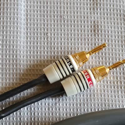 Monster Cable m1.4s biwire pair speaker cable 15ft w/ free banana plugs image 7