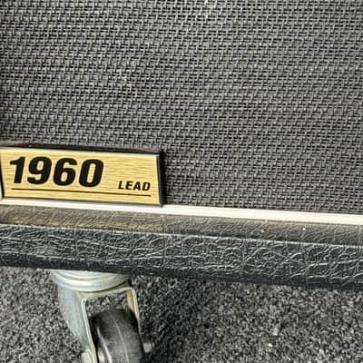 Marshall 1960A Lead 300-Watt 4x12" Angled Guitar Speaker Cabinet 2012 - Black image 3