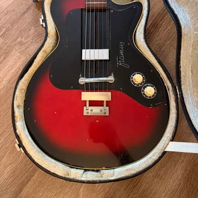 Framus Hollywood 1960s - Sunburst - Repaired Headstock image 2