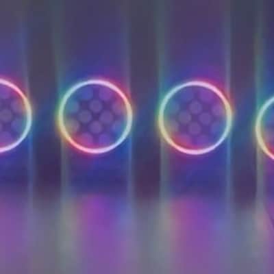 (8)Chauvet SlimPAR Pro Pix Hex-Color DMX RGBAW+UV Par Wash Light Fixtures image 14