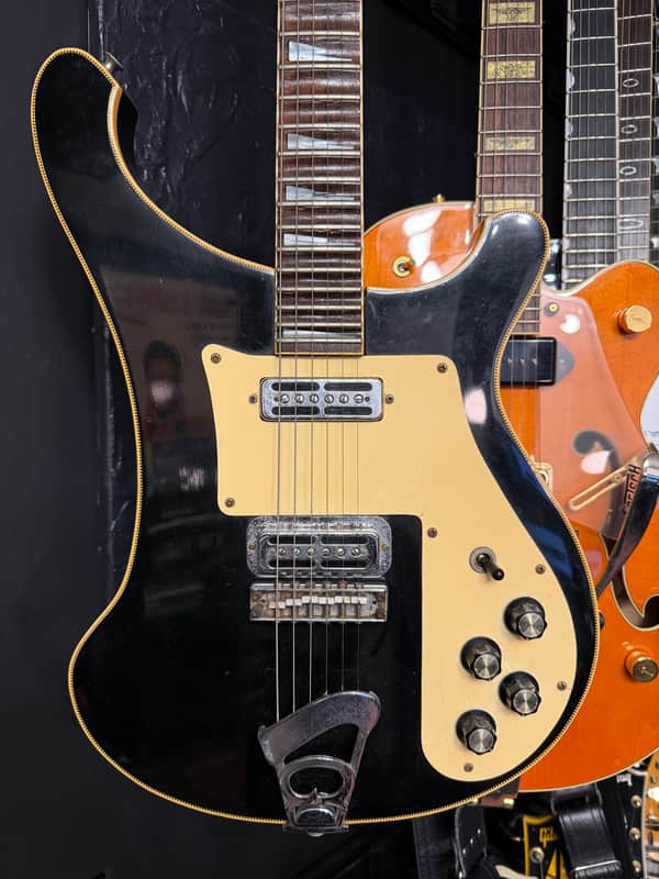 Greco RG550 Black Lawsuit Rickenbacker 480 Copy 1977 Matsumoku