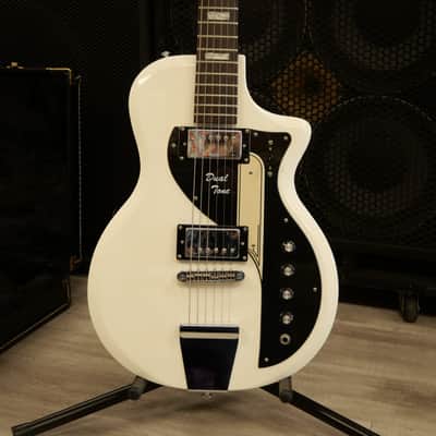 Eastwood Dual Tone Supro White w/ Hard Case and Extras image 3