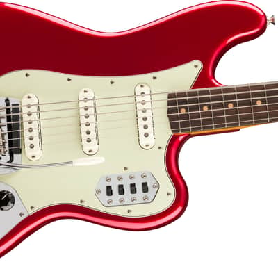 Fender Vintera® III Early '60s Bass VI, Rosewood Fingerboard - Candy Apple Red image 3
