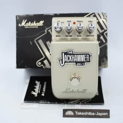 Marshall JH-1 Jackhammer With Original Box Overdrive Distortion Guitar Effect Pedal C20110312600 image 1