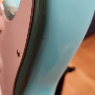Fender 2000 American Deluxe Stratocaster Rosewood Fretboard Repainted Seafoam Green w/ OHSC, Locking Tuners & Changed Pickups image 16