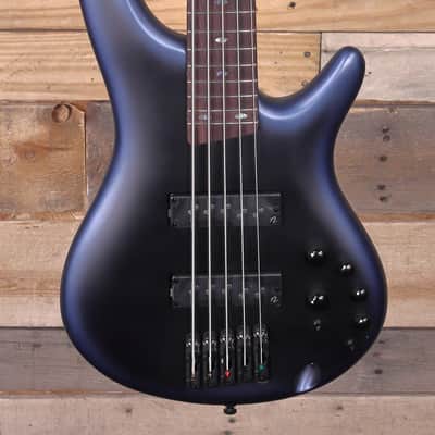 Ibanez SR505N 5-String Bass Midnight Arctic Ocean Matte image 1