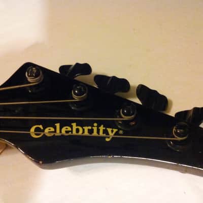 Ultra Rare 1987 Vintage Ovation Celebrity BC-2 Solid Body Bass Guitar (Black) With RR Gig Bag image 13