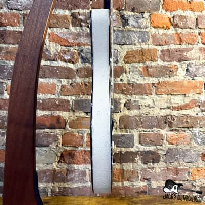 Jerry Jones Shorthorn Neptune III Electric Guitar (1990s - Black) image 11