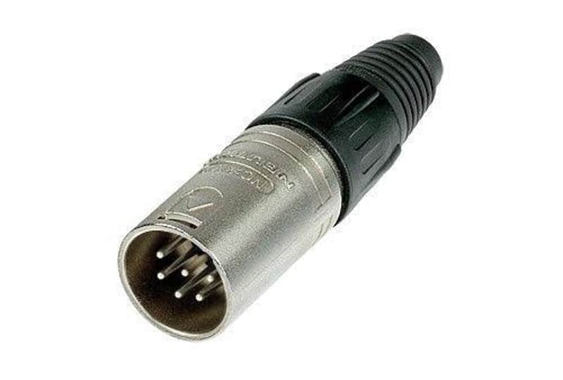 Neutrik NC6MSX 6 Pole Male Cable Connector Equivalent to Switchcraft pin layout image 1