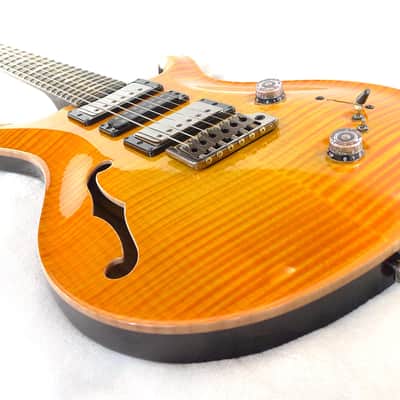 LIKE NEW Paul Reed Smith PRS 2022 Private Stock Limited Edition 1 of 85 Special Semi-Hollow 22 Citrus Glow image 19