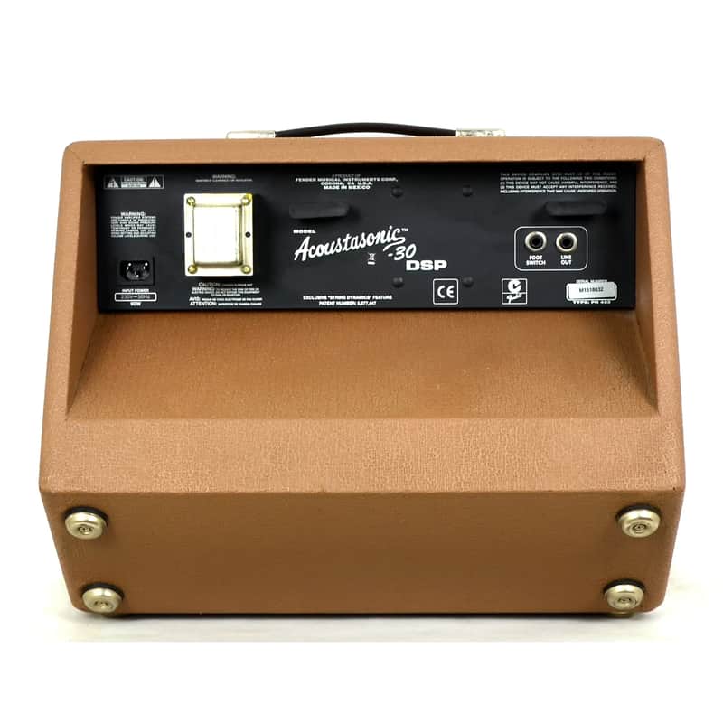 Fender Acoustasonic 30 DSP 2-Channel 30-Watt 1x8" Acoustic Guitar Amp with Onboard Effects image 2