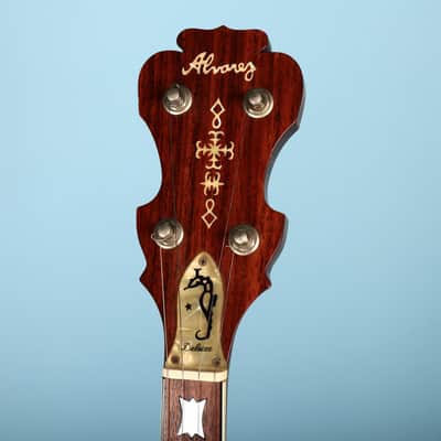 Alvarez Bow Tie Seahorse Deluxe 1970s Banjo - Maple image 4