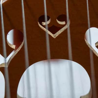 Viola da Gamba Helmut Buchsteiner 6 saitig 1977 - Varnish image 8