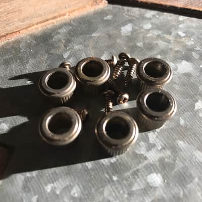 Real Life Relics Kluson Aged Nickel Left Hand Vintage Stamped Tuning Machines KD-6T-NM image 4