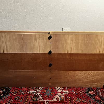 Large Pedalboard 36" x 18" x 4.75" = Light Pine with Handles / 6 pounds image 4