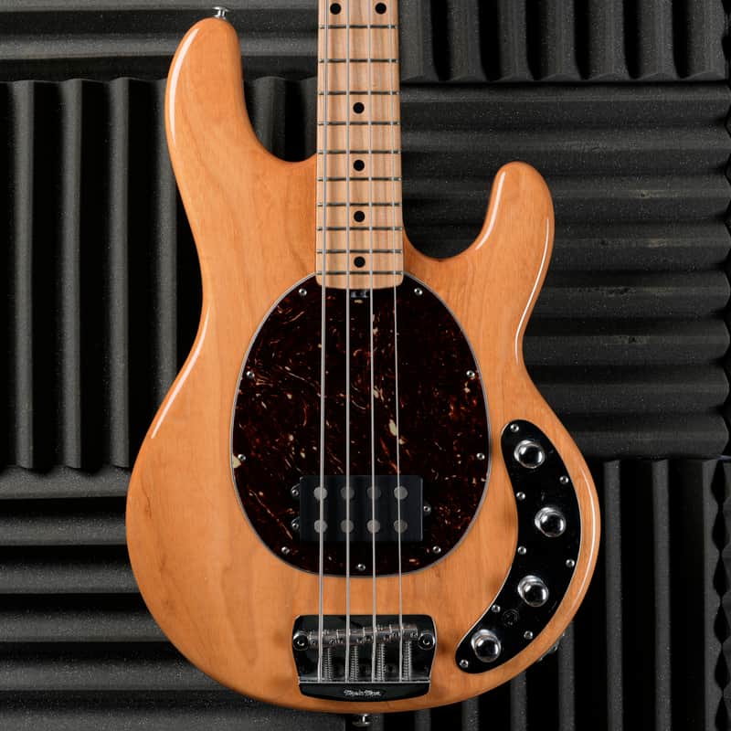 Ernie Ball Music Man StingRay 4 H with Maple Fretboard 2011 - Natural image 1