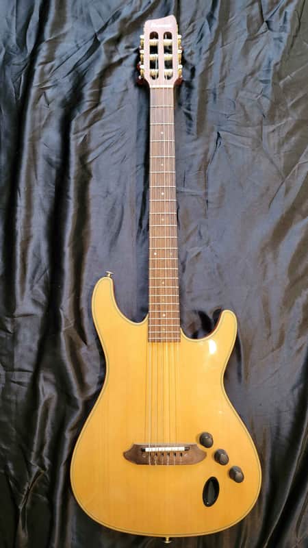 1998 Ibanez Japan SC500N Electric Classical Nylon Guitar J-Custom image 1