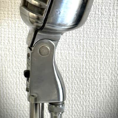 Vintage 1950's Electro-Voice 911 Crystal Microphone-hot output-w/cable-stand image 8
