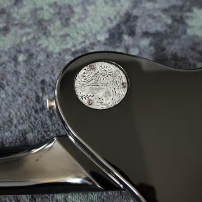 Michael Kelly Patriot Custom Single Cut 2010s - Black Vapor Aged Relic Hardware Modified image 9