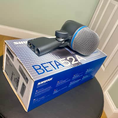 Shure BETA 52A Supercardioid Dynamic Bass Drum Microphone 2002 - Present - Black image 1