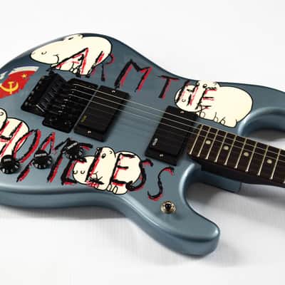 Fender Tom Morello "Arm The Homeless" Signature Stratocaster - Ice Blue Metallic image 4
