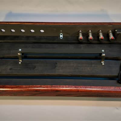 Jamboard Pro Deluxe Large - 16 x 32 - Oak Frame w/ Black Cherry Stain - Professional Pedalboard image 9
