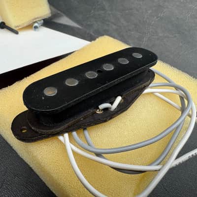 RARE VINTAGE NEW OLD STOCK Bill Lawrence S-1 Strat pickup 80’s Black image 3