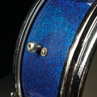 Slingerland (1960s) Student Model Snare Drum 14x5,5 Blue Sparkle image 6