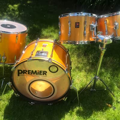 Premier Elite 1977 Polychromatic Gold Drum Kit image 3