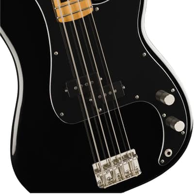 SQUIER - Classic Vibe 70s Precision Bass  Maple Fingerboard  Black - 0374520506 image 3