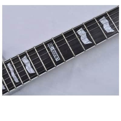 ESP LTD Deluxe EC-1000ET Evertune Flamed Maple Guitar in See-Thru Black image 15