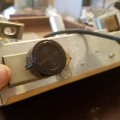 RCA Mono 6AQ5 tube amp project, cab, 5x7" AlNiCo speaker 1953 Brown and Tan image 10